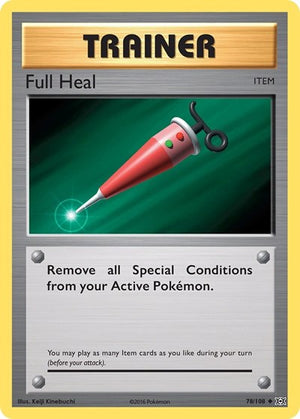 Pokemon TCG - XY - Evolutions - Full Heal - 78/108