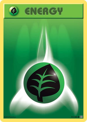 Pokemon TCG - XY - Evolutions - Grass Energy - 91/108
