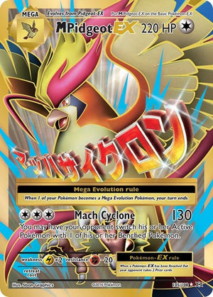 Pokemon TCG - XY - Evolutions - M Pidgeot EX - 105/108 - Holofoil