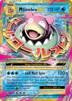 Pokemon TCG - XY - Evolutions - M Slowbro EX - 27/108 - Holofoil