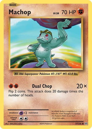 Pokemon TCG - XY - Evolutions - Machop - 57/108