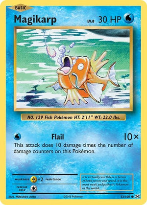 Pokemon TCG - XY - Evolutions - Magikarp - 33/108