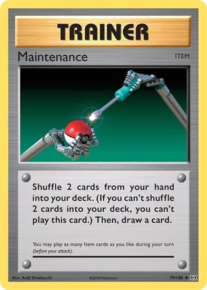Pokemon TCG - XY - Evolutions - Maintenance - 79/108