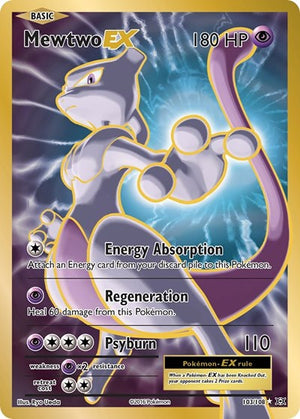 Pokemon TCG - XY - Evolutions - Mewtwo EX - 103/108 - Holofoil