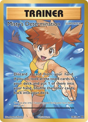 Pokemon TCG - XY - Evolutions - Misty's Determination - 108/108 - Holofoil