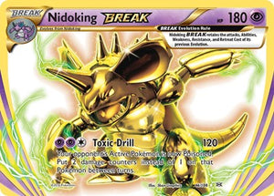 Pokemon TCG - XY - Evolutions - Nidoking BREAK - 46/108 - Holofoil