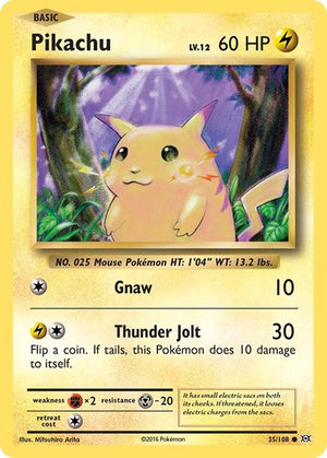 Pokemon TCG - XY - Evolutions - Pikachu - 35/108