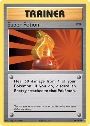 Pokemon TCG - XY - Evolutions - Super Potion - 87/108 - Reverse Holofoil