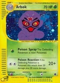 Pokemon TCG - Expedition - Arbok - 003/165 - Holofoil