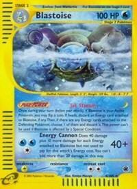 Pokemon TCG - Expedition - Blastoise - 004/165 - Reverse Holofoil
