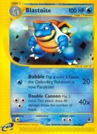 Pokemon TCG - Expedition - Blastoise - 036/165