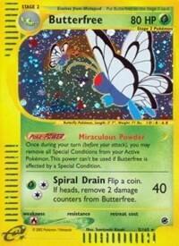 Pokemon TCG - Expedition - Butterfree - 005/165 - Holofoil