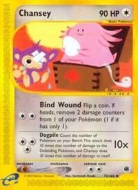 Pokemon TCG - Expedition - Chansey - 072/165 - Reverse Holofoil