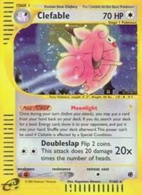 Pokemon TCG - Expedition - Clefable - 007/165 - Reverse Holofoil