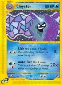 Pokemon TCG - Expedition - Cloyster - 042/165