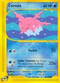 Pokemon TCG - Expedition - Corsola - 102/165 - Reverse Holofoil
