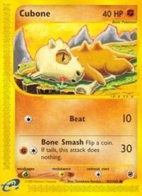 Pokemon TCG - Expedition - Cubone - 103/165 - Reverse Holofoil