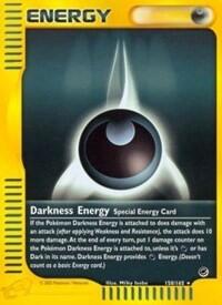 Pokemon TCG - Expedition - Darkness Energy - 158/165