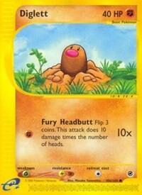 Pokemon TCG - Expedition - Diglett - 106/165