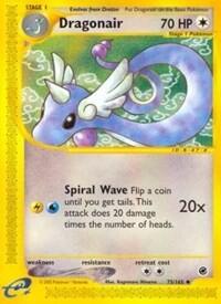 Pokemon TCG - Expedition - Dragonair - 075/165 - Reverse Holofoil