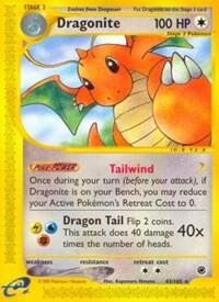 Pokemon TCG - Expedition - Dragonite - 043/165 - Reverse Holofoil