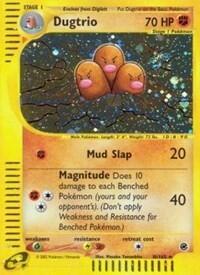 Pokemon TCG - Expedition - Dugtrio - 010/165 - Holofoil