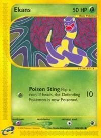 Pokemon TCG - Expedition - Ekans - 108/165