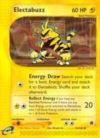 Pokemon TCG - Expedition - Electabuzz - 076/165 - Reverse Holofoil