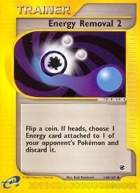 Pokemon TCG - Expedition - Energy Removal - 140/165