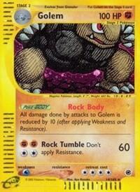 Pokemon TCG - Expedition - Golem - 014/165 - Holofoil