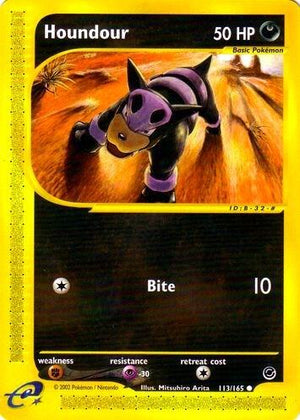 Pokemon TCG - Expedition - Houndour - 113/165