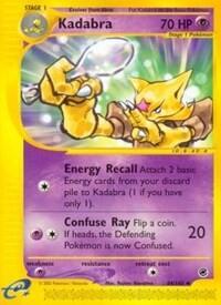 Pokemon TCG - Expedition - Kadabra - 084/165 - Reverse Holofoil