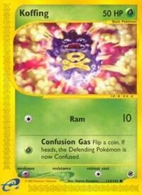 Pokemon TCG - Expedition - Koffing - 114/165