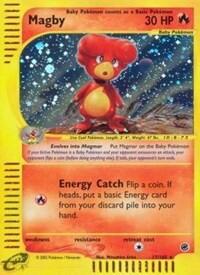 Pokemon TCG - Expedition - Magby - 017/165 - Holofoil