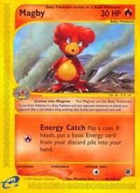 Pokemon TCG - Expedition - Magby - 052/165 - Reverse Holofoil