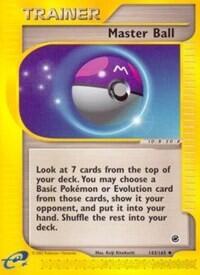 Pokemon TCG - Expedition - Master Ball - 143/165 - Reverse Holofoil