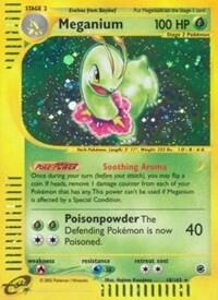Pokemon TCG - Expedition - Meganium - 018/165 - Holofoil