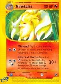 Pokemon TCG - Expedition - Ninetales - 057/165 - Reverse Holofoil