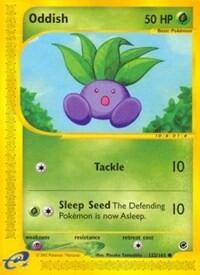 Pokemon TCG - Expedition - Oddish - 122/165