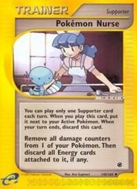 Pokemon TCG - Expedition - Pokemon Nurse - 145/165 - Reverse Holofoil