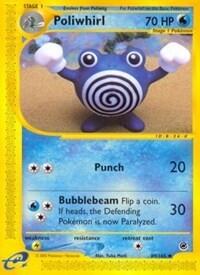 Pokemon TCG - Expedition - Poliwhirl - 089/165 - Reverse Holofoil