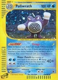 Pokemon TCG - Expedition - Poliwrath - 024/165 - Reverse Holofoil