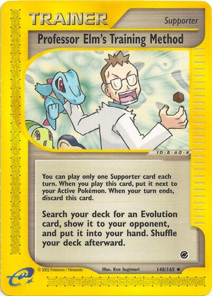 Pokemon TCG - Expedition - Professor Elm's Training Method - 148/165
