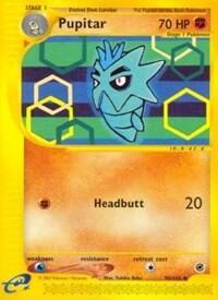 Pokemon TCG - Expedition - Pupitar - 090/165 - Reverse Holofoil