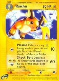 Pokemon TCG - Expedition - Raichu - 061/165