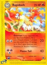 Pokemon TCG - Expedition - Rapidash - 062/165 - Reverse Holofoil