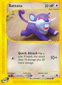 Pokemon TCG - Expedition - Rattata - 128/165