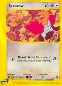 Pokemon TCG - Expedition - Spearow - 130/165