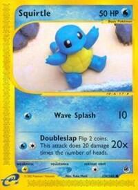Pokemon TCG - Expedition - Squirtle - 131/165 - Reverse Holofoil