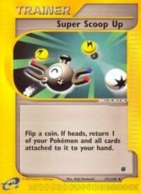 Pokemon TCG - Expedition - Super Scoop Up - 151/165